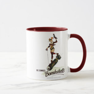 Harley Quinn Bombshells Pinup Tasse