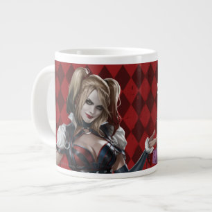 Harley Quinn mit Fuzzy Dice Jumbo-Tasse