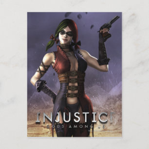 Harley Quinn Postkarte