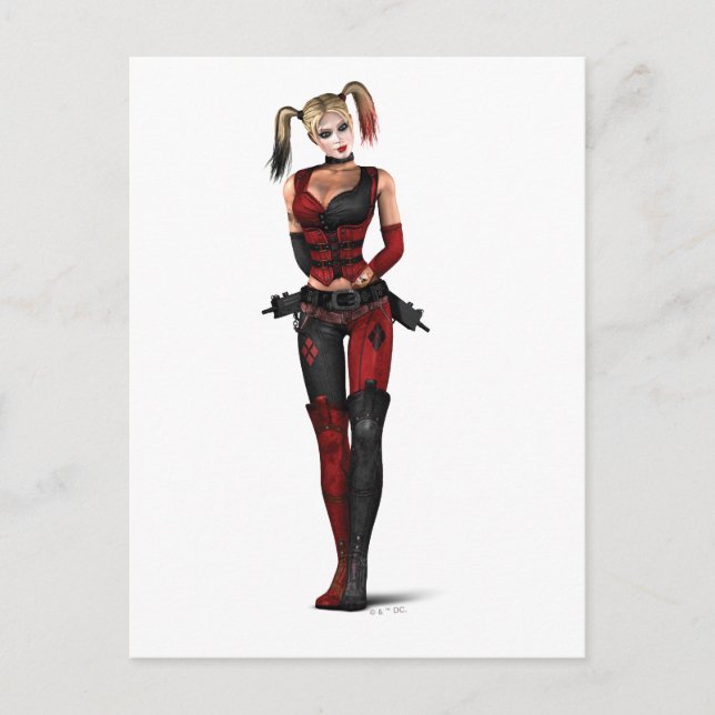 Harley Quinn Postkarte (Vorderseite)
