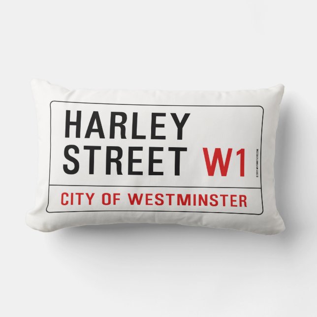 Harley Straße Lendenkissen (Vorderseite)