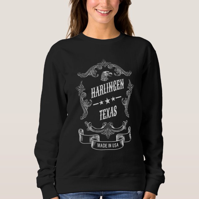 Harlingen City Texas Sweatshirt (Vorderseite)
