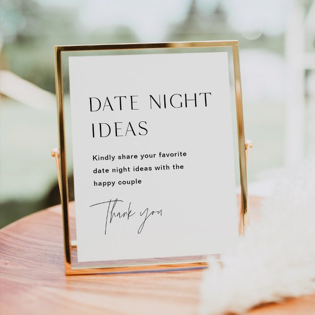 HARLOW Date Night Ideas signieren Poster (Von Creator hochgeladen)