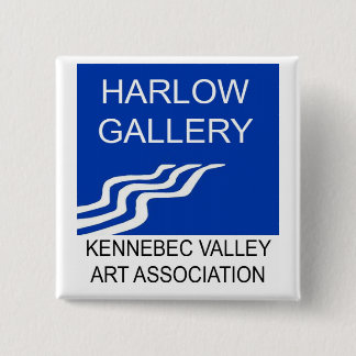 Harlow Gallery/KVAA Logo-Knopf Button