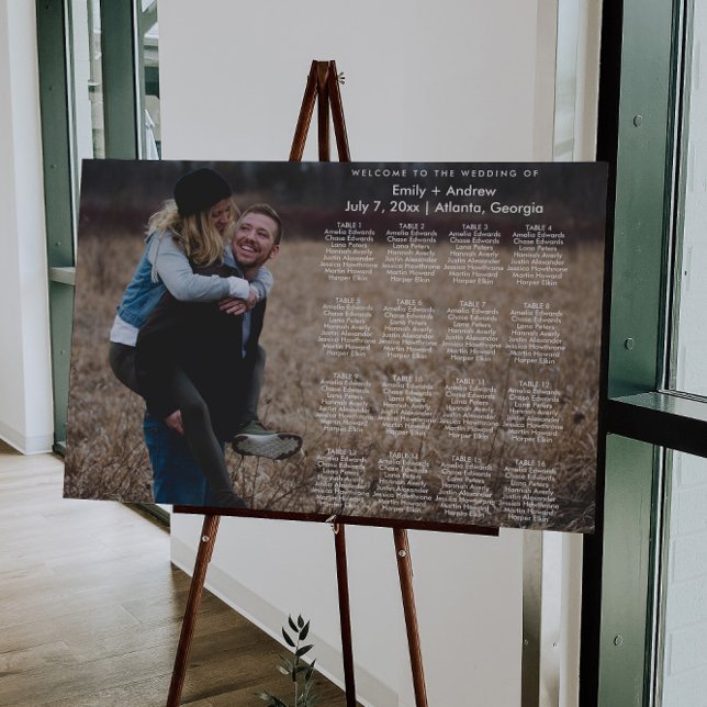 HARLOW Modern Foto Seekartenvorlage Poster (Von Creator hochgeladen)