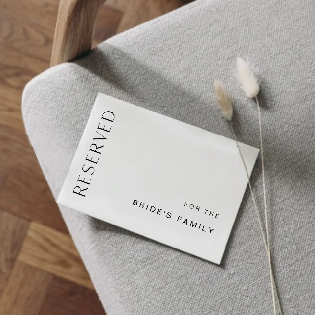 HARLOW Reservierte 12x18 Flat Card oder Sign Einladung (Von Creator hochgeladen)