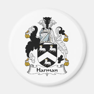 Harman Familienwappen Magnet