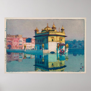 Harmandir Sahib (Goldener Tempel), Hiroshi Yoshida Poster