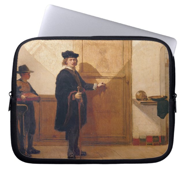 Harmensz van Rijn Rembrandt (1606-69) an klopfend Laptopschutzhülle (Vorderseite)