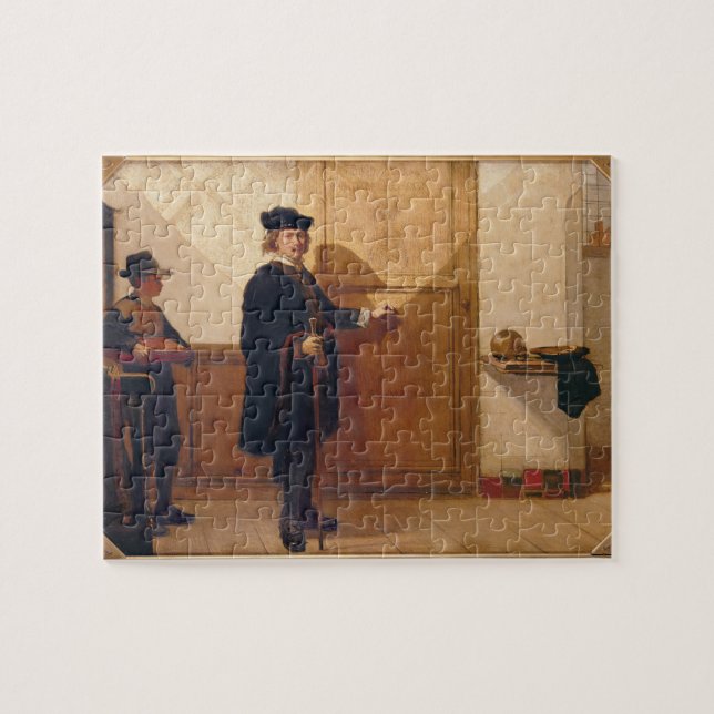 Harmensz van Rijn Rembrandt (1606-69) an klopfend Puzzle (Horizontal)