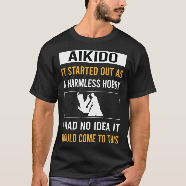 Harmless Hobby Aikido T-Shirt (Vorderseite)