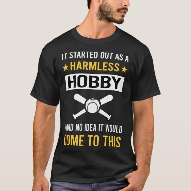 Harmless Hobby Baseball T-Shirt (Vorderseite)
