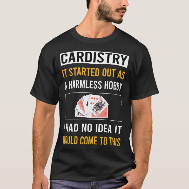 Harmless Hobby Cardistry Cardist T-Shirt (Vorderseite)