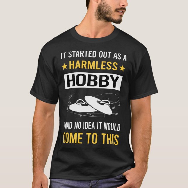 Harmless Hobby Cymbals Cymbal T-Shirt (Vorderseite)