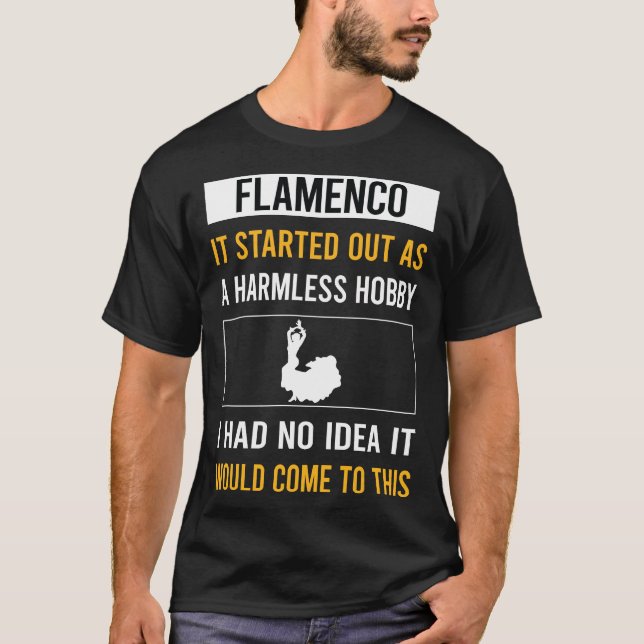 Harmless Hobby Flamenco T-Shirt (Vorderseite)