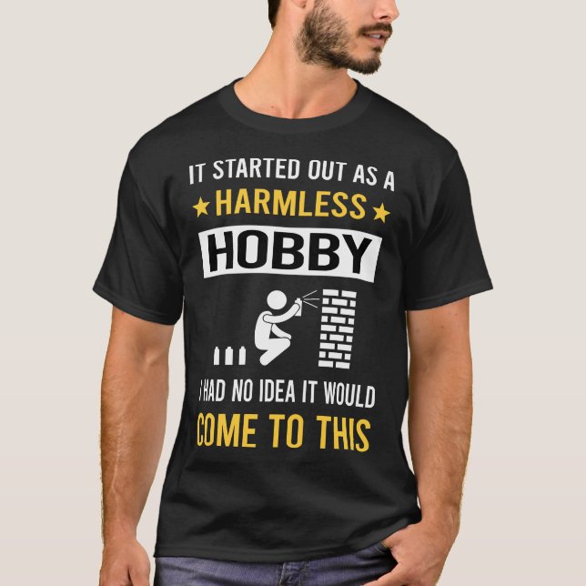Harmless Hobby Graffiti T-Shirt (Vorderseite)