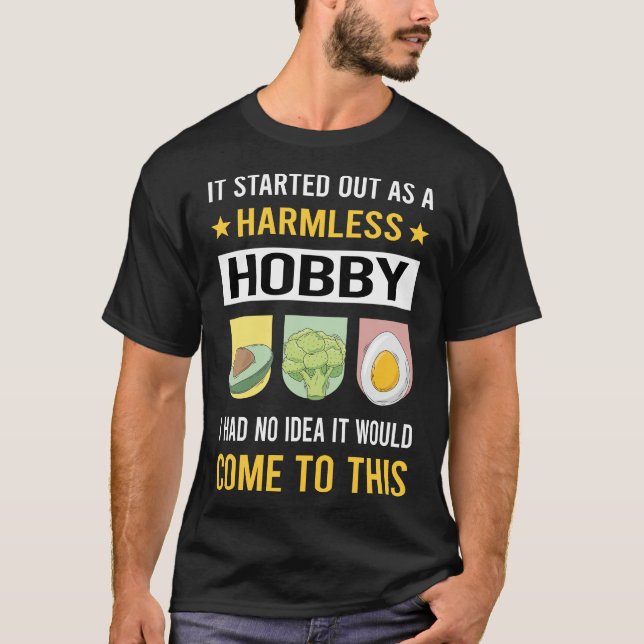 Harmless Hobby Keto Diät Ketogenese Ketone Ketosis T-Shirt (Vorderseite)