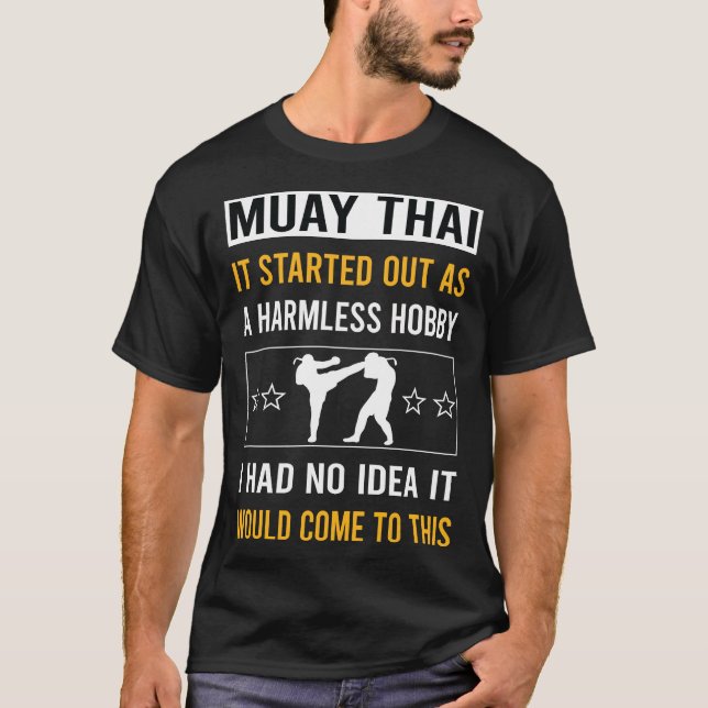 Harmless Hobby Muay Thai T-Shirt (Vorderseite)