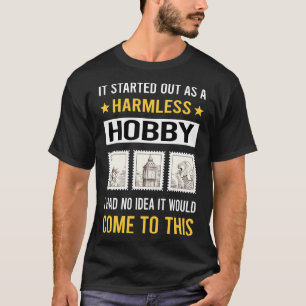 Harmless Hobby Philatelie Postage Briefmarke Brief T-Shirt