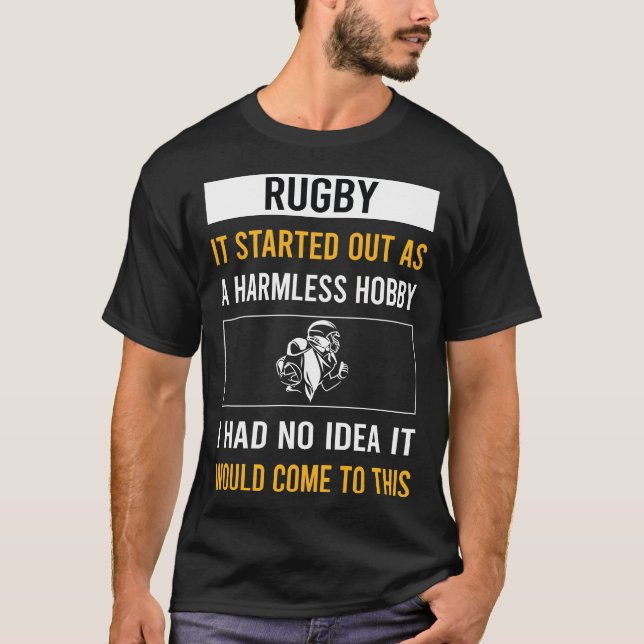 Harmless Hobby Rugby T-Shirt (Vorderseite)