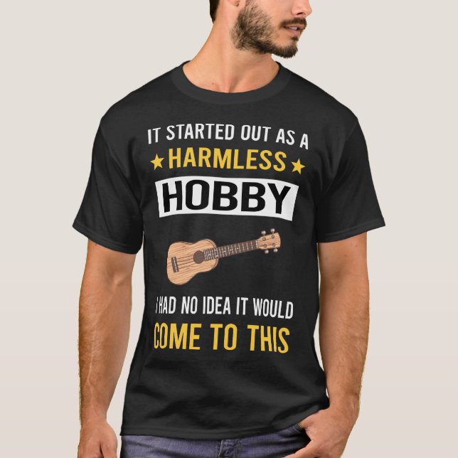 Harmless Hobby Ukulele T-Shirt (Vorderseite)