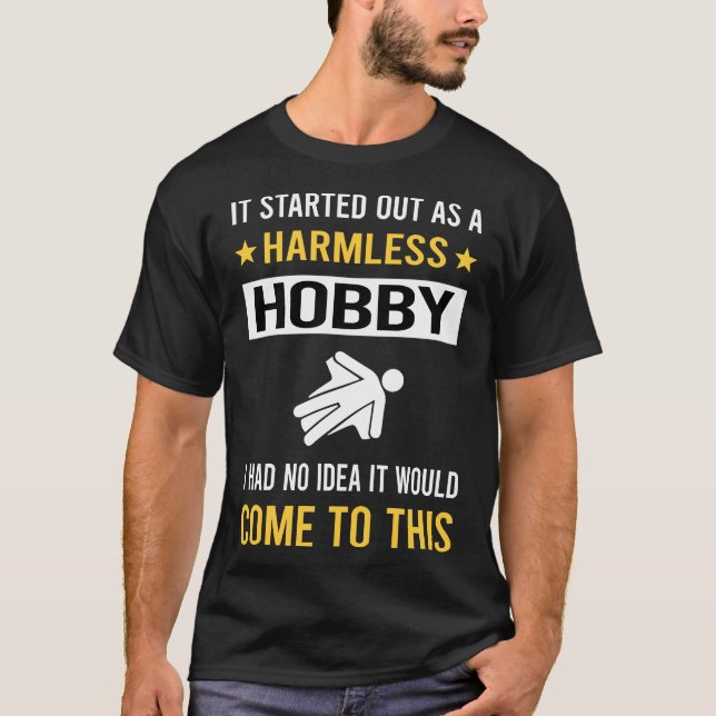 Harmless Hobby Wingsuit Flying Wingsuit T-Shirt (Vorderseite)