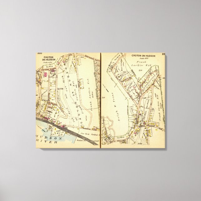 Harmon Park, New York Leinwanddruck (Vorderseite)