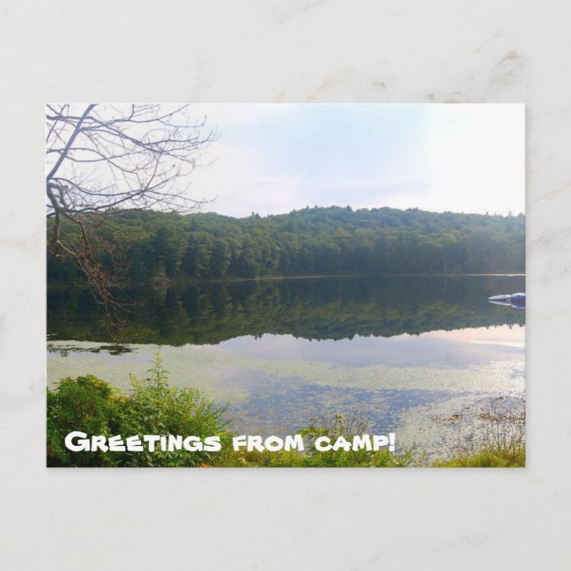 Harmon Pond Postcard! Postkarte (Vorderseite)