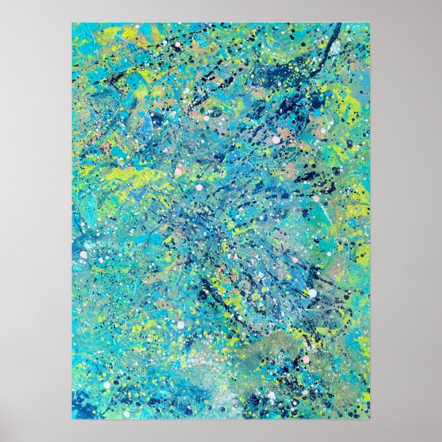 Harmoni Serie Nr. 1 – Resonanz Poster (Vorne)