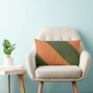 Harmonic Orange Green Lendenkissen