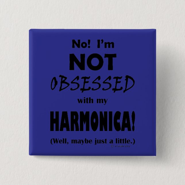 Harmonica Button (Vorderseite)