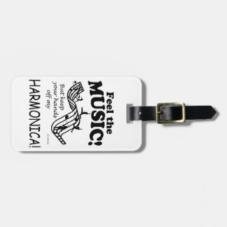 Harmonica Feel Musik Gepäckanhänger