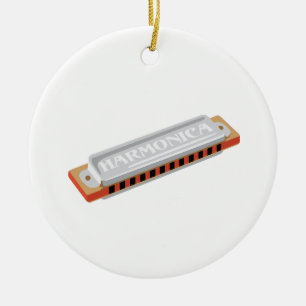 Harmonica Keramik Ornament