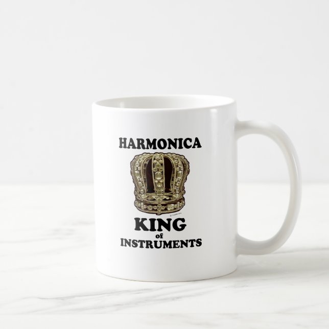 Harmonica King of Instruments Tasse (Rechts)