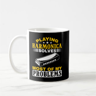 Harmonica Lover Harmonica löst den größten Teil Kaffeetasse