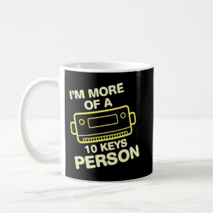 Harmonica Lover Retro Funny Wordplay Harmonicists Kaffeetasse