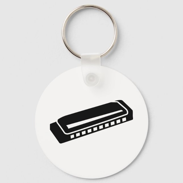 Harmonica Schlüsselanhänger (Vorderseite)