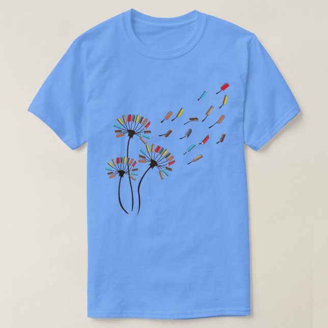 Harmonica Shirt Dandelion Harmonica Lover (Design vorne)