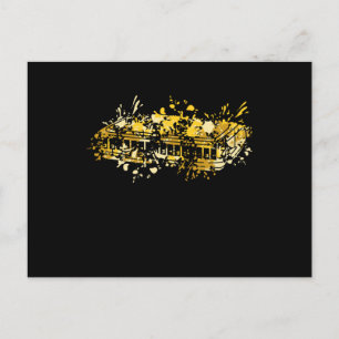 Harmonica Splash Postkarte