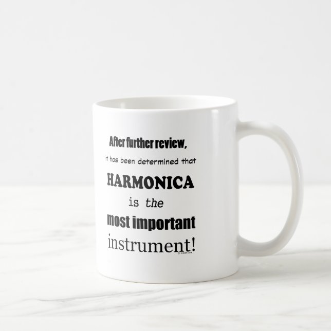 Harmonica wichtigstes Instrument Tasse (Rechts)