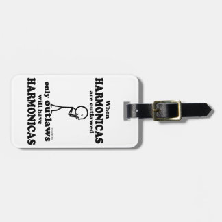 Harmonicas verboten gepäckanhänger