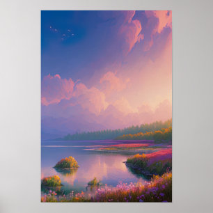 Harmonie der Elemente Poster