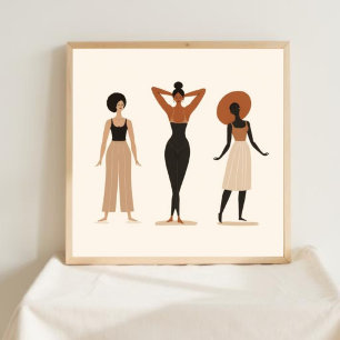 Harmonie der Frauen Poster