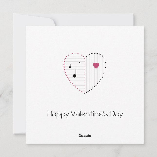 Harmonie der Liebe Feiertagskarte (Rückseite)