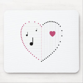 Harmonie der Liebe Mousepad