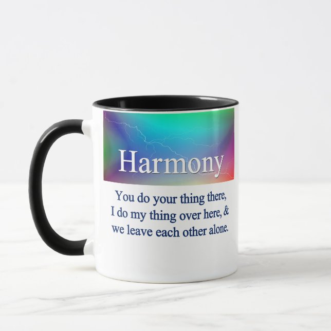 Harmonie der Tasse (Links)