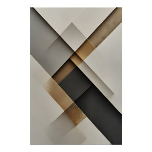 Harmonie der Tektonik Poster