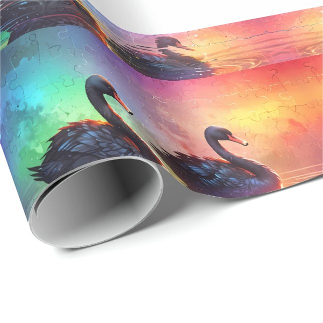 Harmonie des Wassers Geschenkpapier (Rolleneckpunkt)