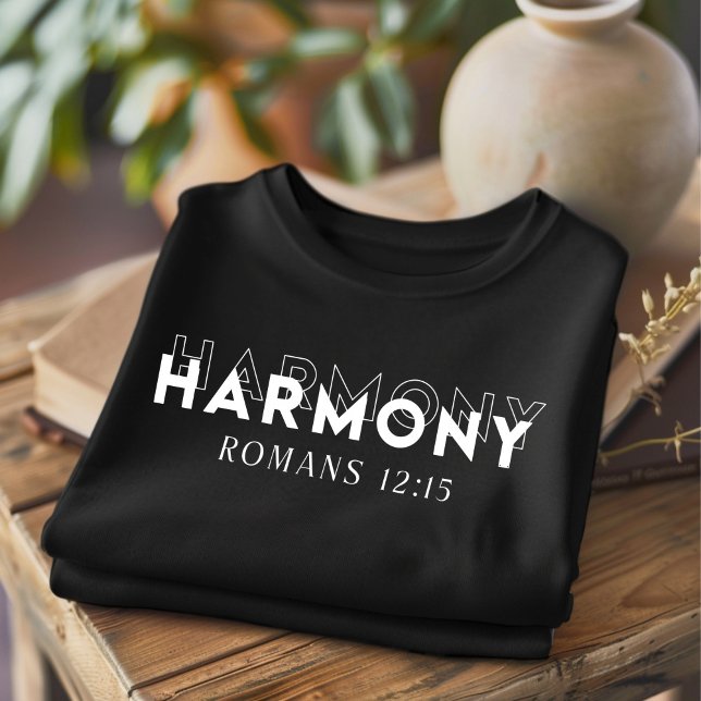 Harmonie für den Christlichen T - Shirt von Männer (Von Creator hochgeladen)