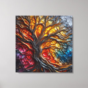 Harmonie im Niedergang Leinwanddruck